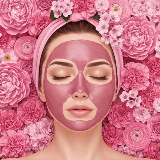 Pink virágok kozmetikai kezelés Pink virágok kozmetikai kezelés